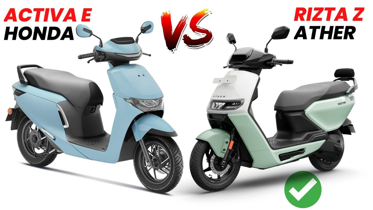 Honda Activa Electric vs Ather Rizta – Which is better for families?