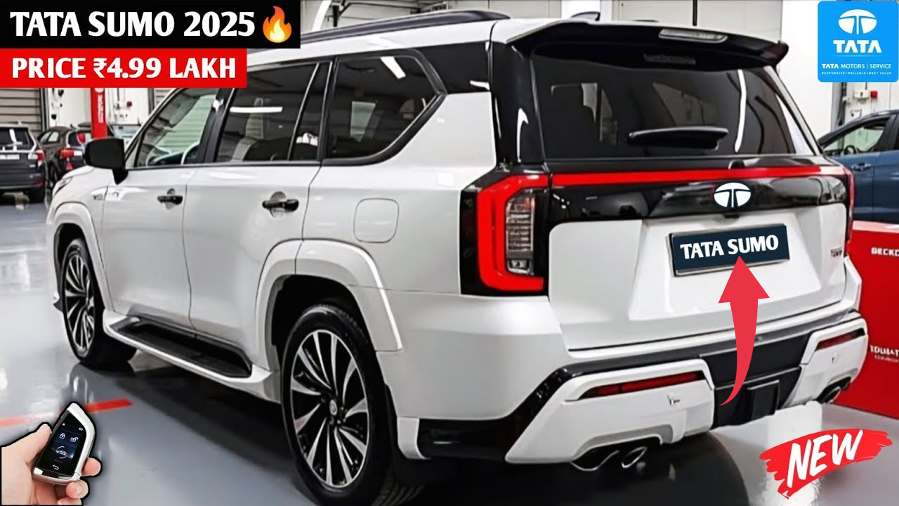 New Tata Sumo 2025: Coming Again, Making A Grand Entry With Luxury Interior, Powerful Engine And Excellent Mileage of 30kmpl
